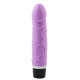 Заказать Фиолетовый вибратор-реалистик Thick Realistic Dildo - 19,5 см.