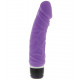 Заказать Фиолетовый вибратор-реалистик PURRFECT SILICONE CLASSIC 6.5INCH - 16,5 см.