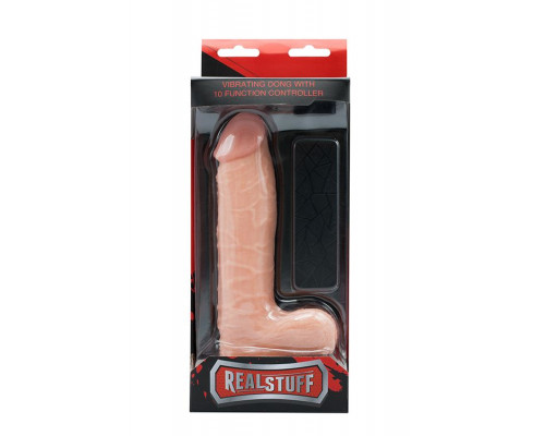 Заказать Телесный вибратор-реалистик REALSTUFF 7INCH DONG - 18 см.