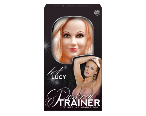 Заказать Надувная кукла с вибрацией и 2 любовными отверстиями Hot Lucy Lifesize Love Doll