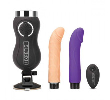 Портативная секс-машина Thrusting Compact Sex Machine c 2 насадками