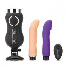 Портативная секс-машина Thrusting Compact Sex Machine c 2 насадками