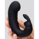 Черный мини-вибратор  кролик  Sensation Rechargeable G-Spot Rabbit Vibrator - 11,4 см.