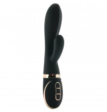 Черный вибратор-кролик Dual Stim Rabbit Vibrator