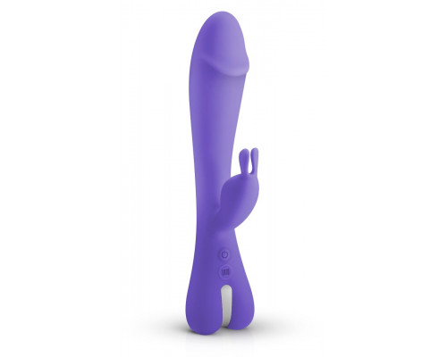 Заказать Фиолетовый вибратор-кролик Trix Rabbit Vibrator - 22,5 см.