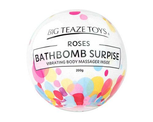 Заказать Бомбочка для ванны Bath Bomb Surprise Rose + вибропуля