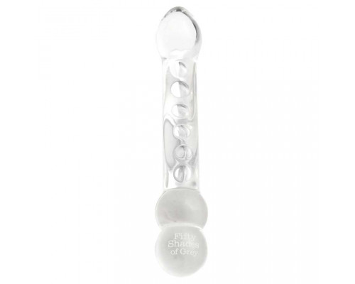 Прозрачный стеклянный стимулятор Glass Massage Wand