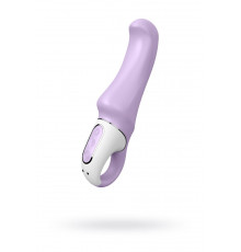 Сиреневый вибратор Satisfyer Charming Smile - 18,5 см.