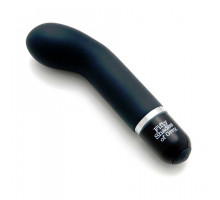 Черный силиконовый мини-вибратор Mini G-Spot Vibrator - 13,3 см.