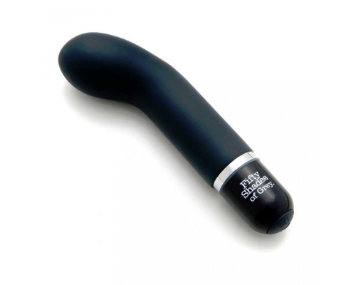 Черный силиконовый мини-вибратор Mini G-Spot Vibrator - 13,3 см.