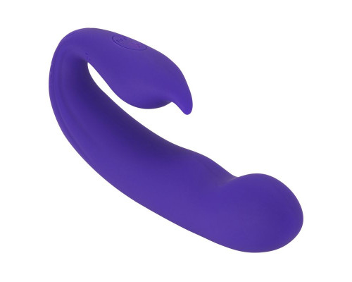 Заказать Фиолетовый вибратор G-Spot Dual Stimulator with Rolling Ball - 17,1 см.