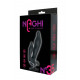 Заказать Черный вибратор N 35 RECHARGEABLE DUO VIBRATOR - 17,5 см.