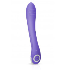 Фиолетовый вибратор для G-стимуляции Lici G-Spot Vibrator - 22,5 см.