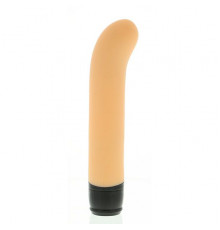 Телесный вибратор PURRFECT SILICONE CLASSIC G-SPOT - 17,5 см.