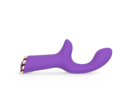 Заказать Фиолетовый вибратор The Baroness G-spot Vibrator - 19,5 см.