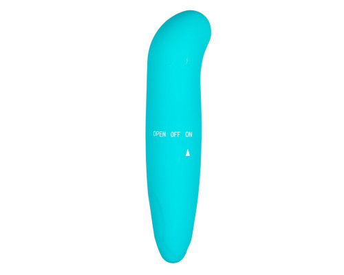 Заказать Голубой мини-вибратор для G-стимуляции Easytoys Mini G-Spot Vibrator - 12 см.