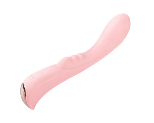 Заказать Нежно-розовый вибромассажер 6  Silicone G-Spot Fun - 19,1 см.