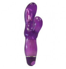 Фиолетовый вибратор для точки G ULTRA G-SPOT - 15 см.