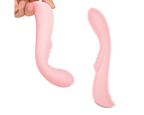 Заказать Нежно-розовый вибромассажер 6  Silicone G-Spot Fun - 19,1 см.