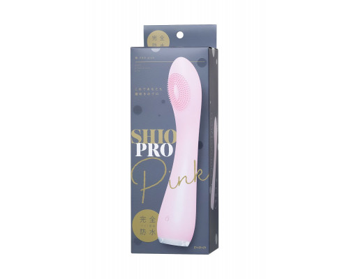 Заказать Нежно-розовый вибратор PPP SHIO-PRO - 21 см.