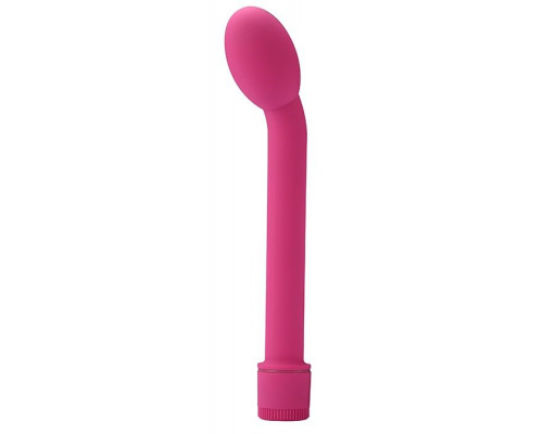 Заказать Ярко-розовый вибромассажер G-SPOT VIBRATOR - 21 см.