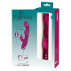 Фиолетовый вибратор A   G-Spot Rabbit Vibrator для стимуляции зон G и A - 23,6 см.