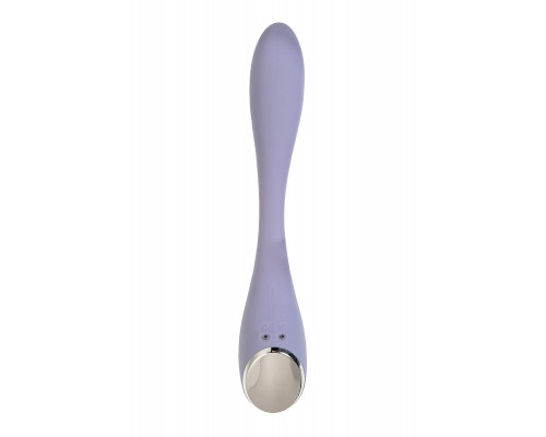 Сиреневый гибкий вибратор Satisfyer G-Spot Flex 5+ - 19,6 см.