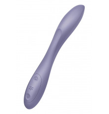 Сиреневый гибкий вибратор Satisfyer G-Spot Flex 2 - 19,5 см.