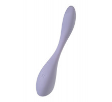 Сиреневый гибкий вибратор Satisfyer G-Spot Flex 5+ - 19,6 см.