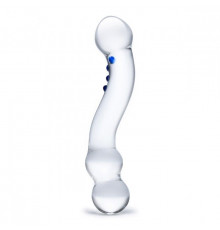 Изогнутый стеклянный стимулятор G-точки Curved G-Spot - 15,2 см.