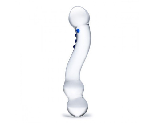 Заказать Изогнутый стеклянный стимулятор G-точки Curved G-Spot - 15,2 см.