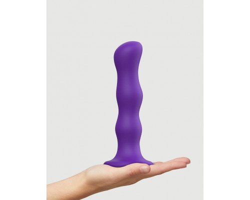 Фиолетовая насадка Strap-On-Me Dildo Geisha Balls size XL