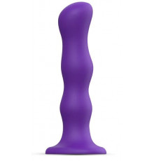 Фиолетовая насадка Strap-On-Me Dildo Geisha Balls size XL