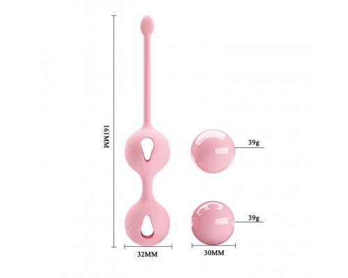 Заказать Нежно-розовые вагинальные шарики Kegel Tighten Up I