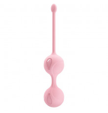 Нежно-розовые вагинальные шарики Kegel Tighten Up I