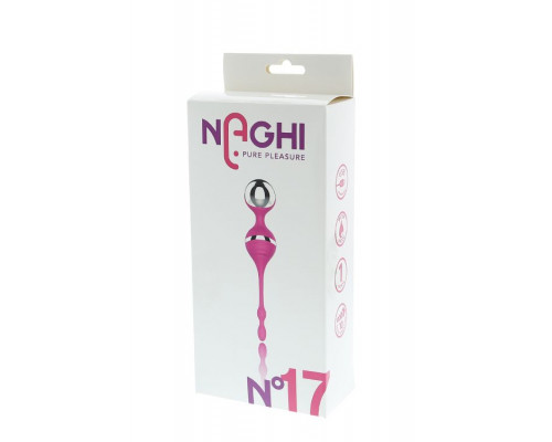 Заказать Розовый вагинальные шарики с вибрацией NAGHI NO.17 RECHARGEABLE DUO BALLS