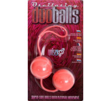 Вагинальные мягкие шарики MARBILIZED DUO BALLS PINK