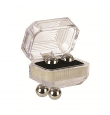 Серебристые вагинальные шарики Silver Balls In Presentation Box