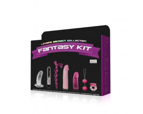 Заказать Набор для любовных игр Fantasy Kit из 7 предметов