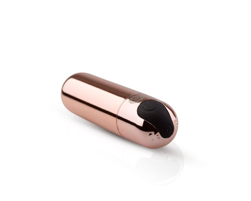 Заказать Золотистая вибропуля Rosy Gold Bullet Vibrator - 7,5 см.