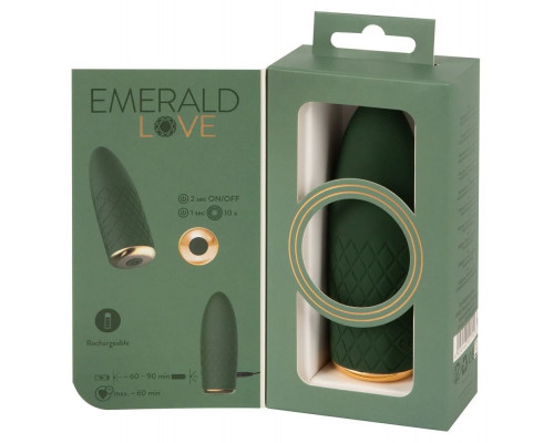 Заказать Зеленый мини-вибратор Luxurious Mini Vibrator - 11,5 см.