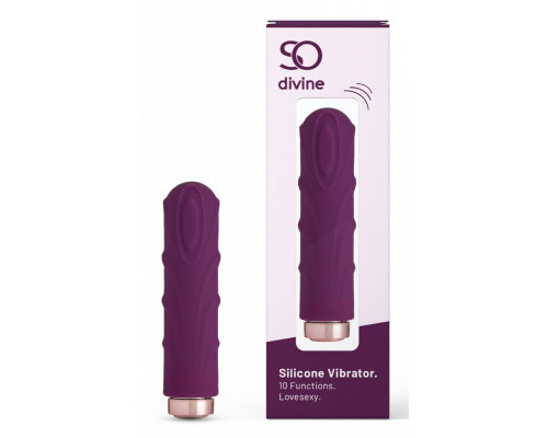 Заказать Фиолетовая вибропуля Love Sexy Silky Touch Vibrator - 9,4 см.