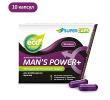 Капсулы для мужчин Mans Power+ - 10 капсул (0,35 гр.)