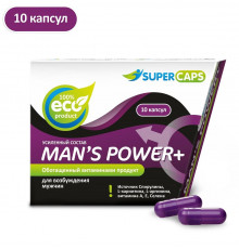 Капсулы для мужчин Mans Power+ - 10 капсул (0,35 гр.)