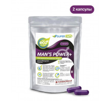 Капсулы для мужчин Mans Power+ - 2 капсулы (0,35 гр.)