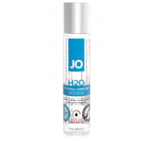 Возбуждающий лубрикант на водной основе JO Personal Lubricant H2O Warming - 30 мл.