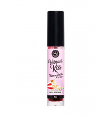 Бальзам для губ Lip Gloss Vibrant Kiss со вкусом попкорна - 6 гр.