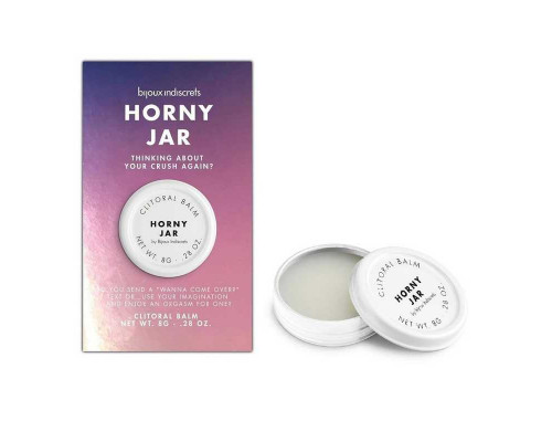 Возбуждающий бальзам для клитора HORNY JAR - 8 гр.