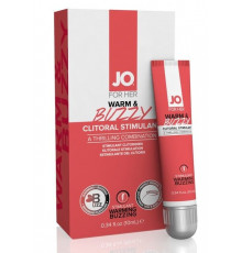 Клиторальный крем JO WARM   BUZZY CLITORAL GEL - 10 мл.