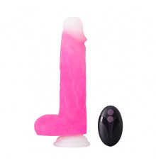 Розовый ротатор-реалистик Roxy 8 Inch Gyrating Dildo - 21,6 см.